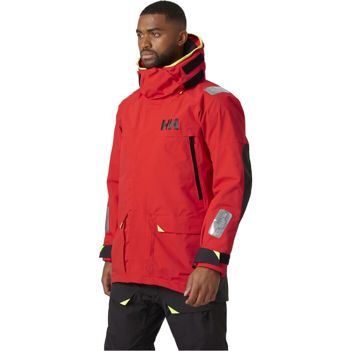 Helly Hansen Hombres Skagen Black 2024 Conjunto Combinado De Chaqueta Y Pantaln Offshore 3425534254 - / Rojo